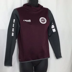 Capelli CS DRY Sport Fleece Pullover Hoodie Youth Size M (10-12)